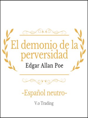 cover image of El demonio de la perversidad